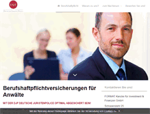 Tablet Screenshot of juristenpolice.de